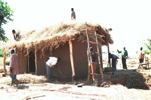 Kukaya is where men build houses and homes from nature.